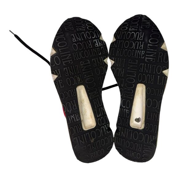 Rucoline Hot Pink with Gold Platform Sneaker Shoes Size EU‎ 38 (7.5) - Picture 8 of 11